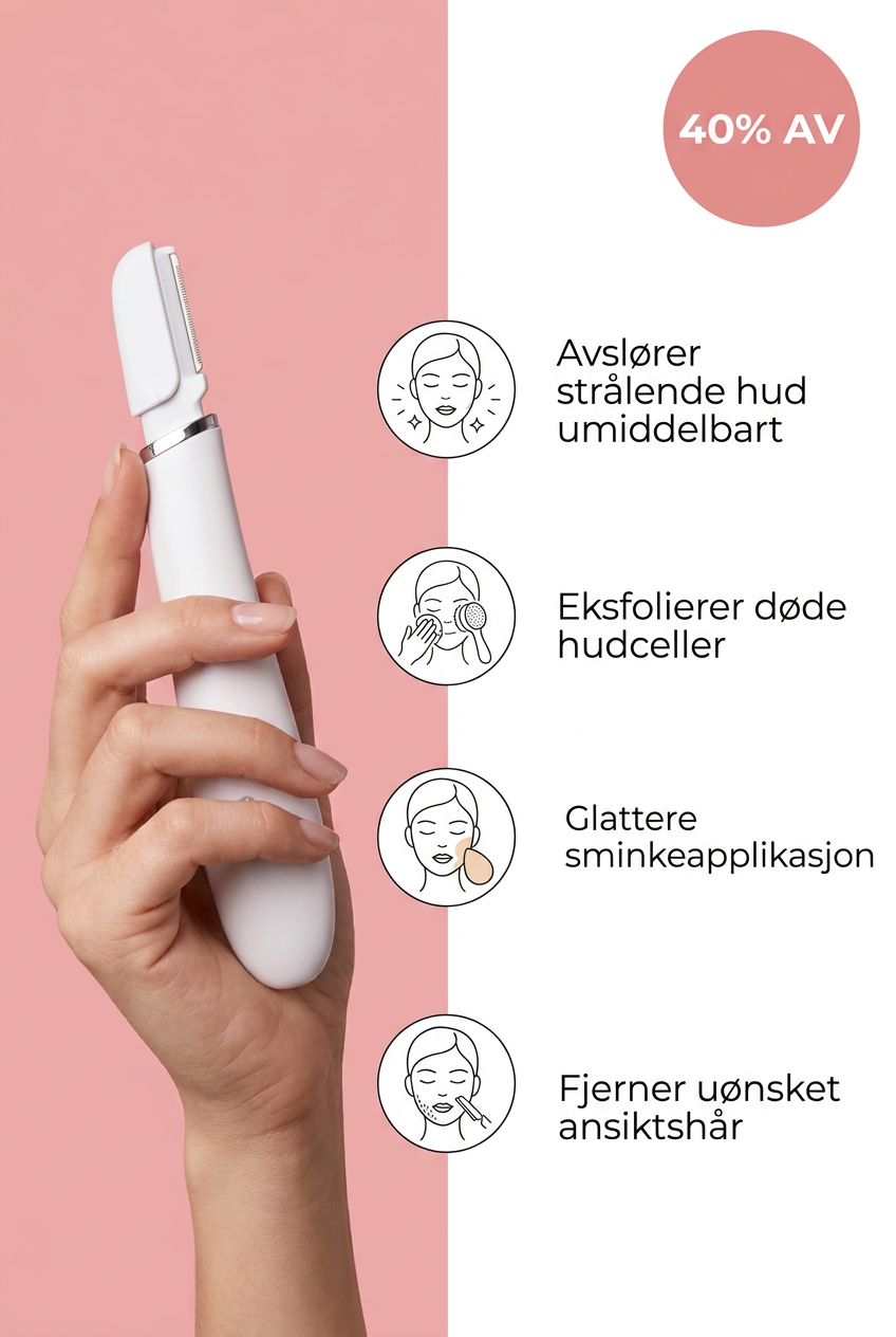 Glosskin Sonisk Dermaplaning-system