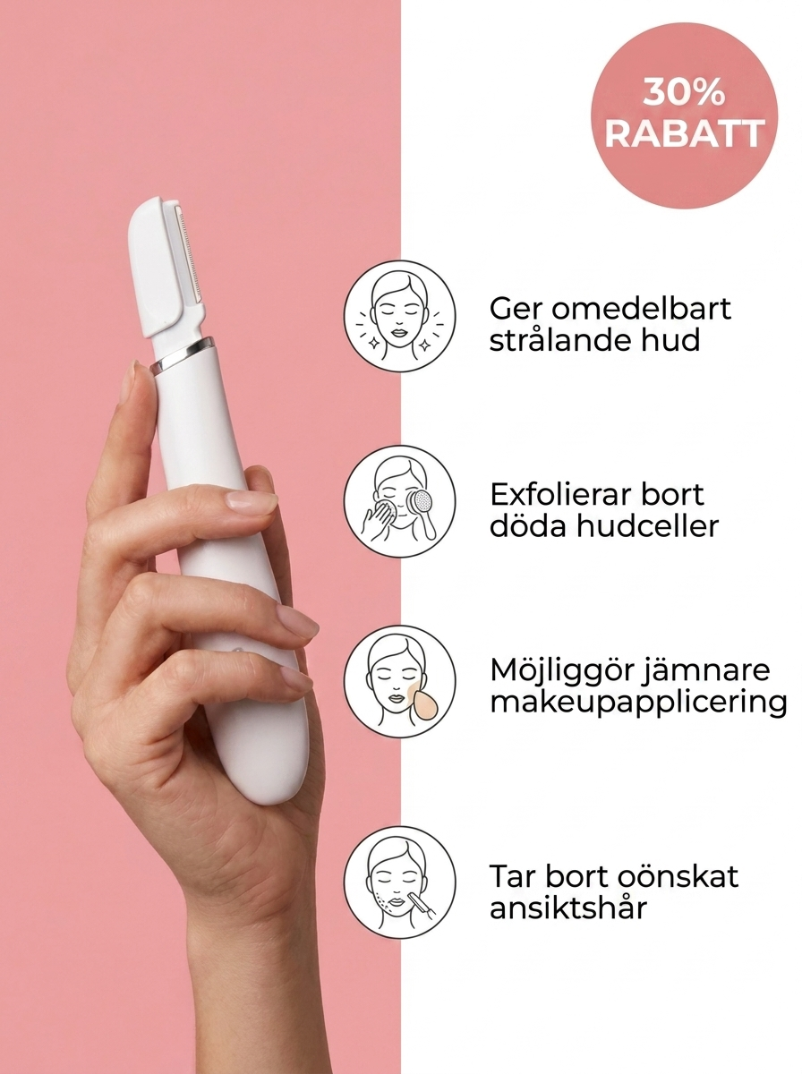 Glosskin Sonisk Dermaplaningssystem